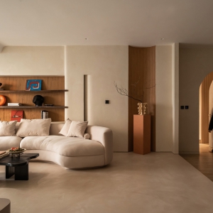 治愈感小家，体验流动且静谧的奶油风家居