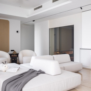 230㎡现代轻奢风，精致与静谧的完美适配